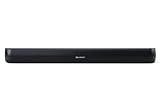 Sharp HT-SB107 2.0 Barra de Sonido, Cine en Casa, Bluetooth, HDMI ARC/CEC, USB Playback, Potencia Máxima Total de Salida 90 W, 65 cm, Color Negro