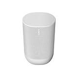 Sonos Move Smart Speaker.Resistente al Agua WLAN y Bluetooth Altavoz con Control por Voz Alexa, Google Assistant y AirPlay 2, Blanco