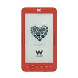 Woxter E-Book Scriba 195 S Red Lector Compacto de Libros Electrónicos, 4,7 pulgadas, 960 x 540, Pantalla E-Ink Blanca Pearl, EPUB, PDF, 4 GB, 2000+ Libros, Color Rojo