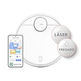 Xiaomi Robot Vacuum S12 - Robot Aspirador y fregasuelos con Sistema Inteligente de navegación láser (LDS), succión de 4000 Pa, rutas de Limpieza en Zigzag, Blanco