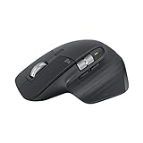 Logitech MX Master 3S - Ratón Inalámbrico Performance con Desplazamiento Rápido, Ergo, 8K DPI, Funciona sobre Cristal, Clics Silenciosos, USB-C, Bluetooth, Windows, Linux, Chrome - Grafito