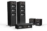 Jamo S 809 HCS 5.0canales Negro, Nuez Conjunto de Altavoces - Set de Altavoces (5.0 Canales, Cine en casa, Negro, Nuez)