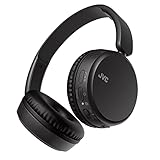 JVC Cascos Inalámbricos de Diadema Auriculares con Bluetooth 5.2, Micrófono, 35h de Batería, 3 Modos de Sonido y Ecualizador. Ligeros, Graves potentes y diseño Ajustable, HA-Z37W-B (Negro)