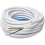 Kopp 151810842 - Cable eléctrico, Blanco