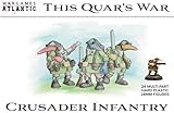 Wargames Atlantic, This Quar's War, Quar Crusader Infantry, miniaturas de plástico duro de 28 mm