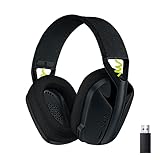 Logitech G435 Auriculares Inalámbricos LIGHTSPEED para Gaming,Ligeros, micrófono integrado, Batería de 18horas, Compatibles con Dolby Atmos, Bluetooth, PC,PS4,PS5, Móvil, Negro y amarillo fluorescente