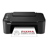 Canon Pixma TS3550i Impresora Multifunción 3 en 1, Sistema de Inyección de Tinta, Impresión, Escaneo y Copia, Wifi, Pixma Print Plant, Impresión Doble Cara, Impresión Fotográfica, Negro
