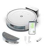 iRobot Roomba Combo Essential, Robot Aspirador y friegasuelos, Potente aspiración y fregado, 4 Fases de Limpieza, 3 Niveles de aspiración, controlable vía App o Voz