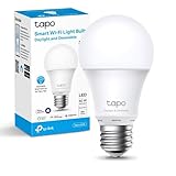 TP-Link TAPO L520E - Bombilla LED Inteligente, Bombilla WiFi sin necesidad de Hub, Blanco Neutro 4000K, Regulable,E27, 8.7W/ 806lm, Compatible Alexa, Echo y Google Home