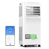 COMFEE Aire Acondicionado Portátil 9000 BTU / 2300 Frigorías Breezy Cool Pro – Enfriador de Aire de Bajo Consumo con App Control - Climatizador 3 en 1 Refrigera, Ventila y Deshumidifica