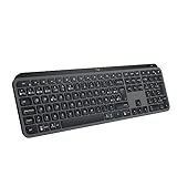 Logitech MX Keys S Teclado inalámbrico, Perfil Bajo, Escritura Fluida Precisa Silenciosa, Teclas Programables, Iluminación, Bluetooth, Carga USBC, QWERTYEspañol