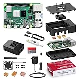 Bqeel Raspberry Pi 4 Model B Kit 【4GB RAM+32GB 】 Versión Actualizada de Raspberry pi 3b+ con un Cable HDMI,Doble WiFi,Ventilador, 5.1V 3A Adaptador con Interruptor